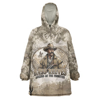 Bass Reeves Legend Black Cowboy Wearable Blanket Hoodie Western Legend Vintage - Legend Of The Frontier