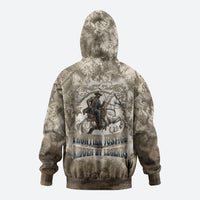 Bass Reeves Legend Black Cowboy Zip Hoodie Western Legend Vintage - Legend Of The Frontier