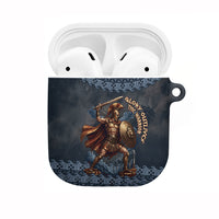 Trojan War Glory Outlives Warrior AirPods Case Spartan Achilles Warrior Battle Greek