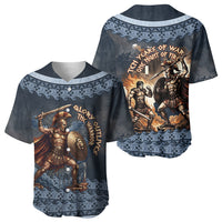 Trojan War Glory Outlives Warrior Baseball Jersey Spartan Achilles Warrior Battle Greek