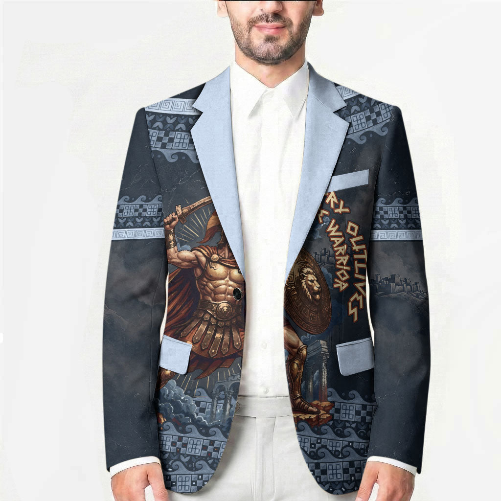 Trojan War Glory Outlives Warrior Blazer Spartan Achilles Warrior Battle Greek