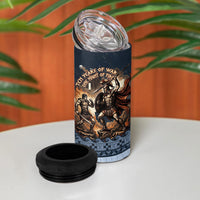 Trojan War Glory Outlives Warrior 4 in 1 Can Cooler Tumbler Spartan Achilles Warrior Battle Greek