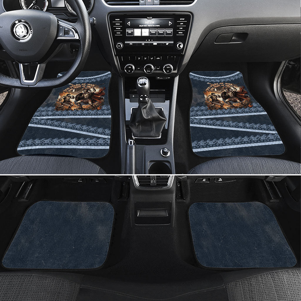 Trojan War Glory Outlives Warrior Car Mats Spartan Achilles Warrior Battle Greek