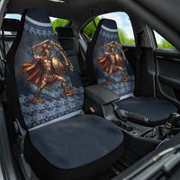 Trojan War Glory Outlives Warrior Car Seat Cover Spartan Achilles Warrior Battle Greek