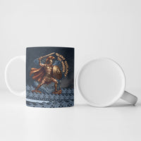 Trojan War Glory Outlives Warrior Ceramic Mug Spartan Achilles Warrior Battle Greek