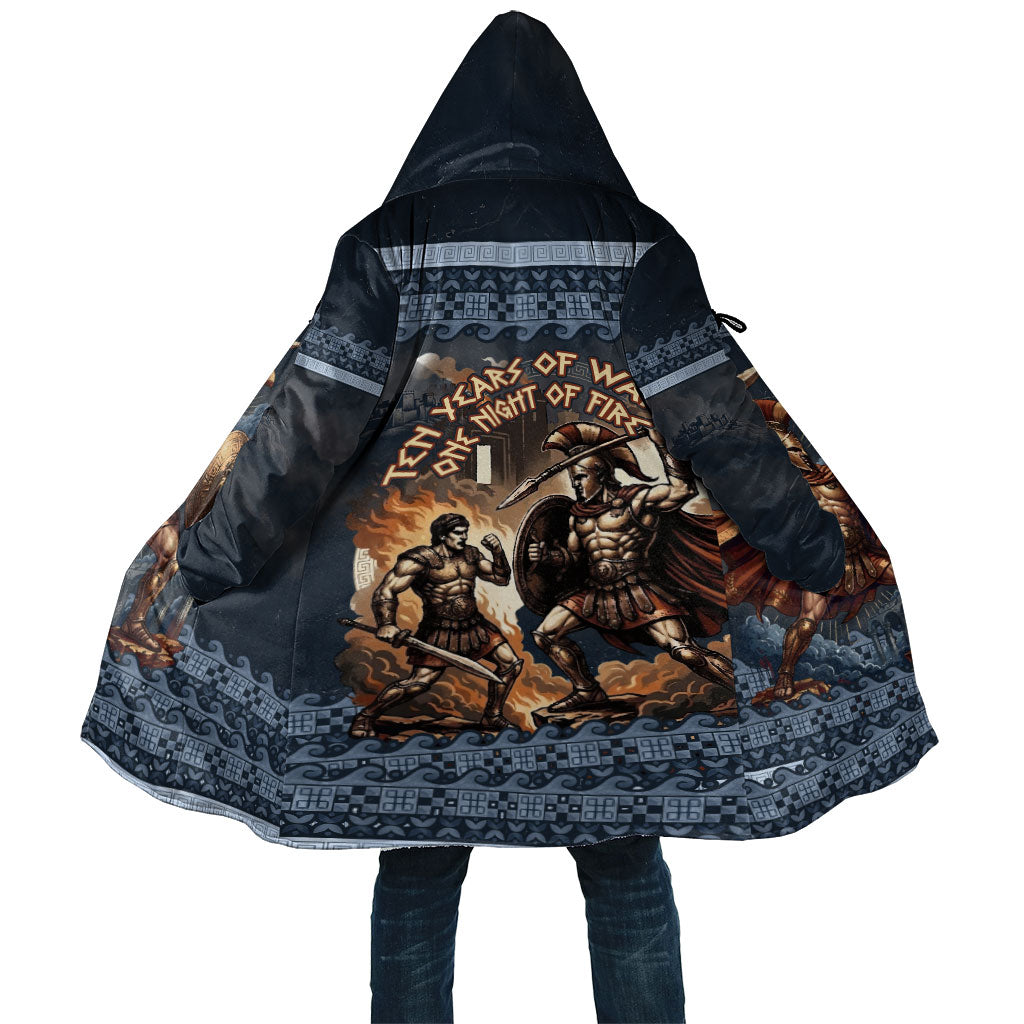 Trojan War Glory Outlives Warrior Cloak Spartan Achilles Warrior Battle Greek