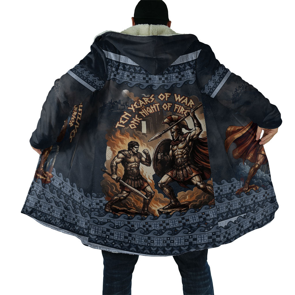 Trojan War Glory Outlives Warrior Cloak Spartan Achilles Warrior Battle Greek