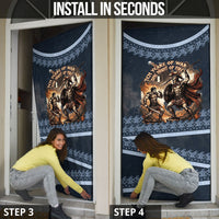 Trojan War Glory Outlives Warrior Door Cover Spartan Achilles Warrior Battle Greek