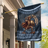 Trojan War Glory Outlives Warrior Garden Flag Spartan Achilles Warrior Battle Greek
