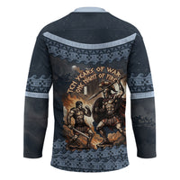 Trojan War Glory Outlives Warrior Hockey Jersey Spartan Achilles Warrior Battle Greek