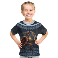 Trojan War Glory Outlives Warrior Kid T Shirt Spartan Achilles Warrior Battle Greek