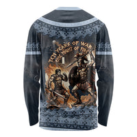 Trojan War Glory Outlives Warrior Long Sleeve Shirt Spartan Achilles Warrior Battle Greek