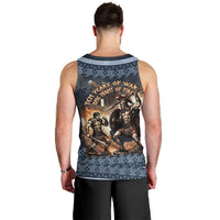 Trojan War Glory Outlives Warrior Men Tank Top Spartan Achilles Warrior Battle Greek