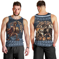 Trojan War Glory Outlives Warrior Men Tank Top Spartan Achilles Warrior Battle Greek