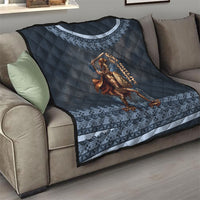 Trojan War Glory Outlives Warrior Quilt Spartan Achilles Warrior Battle Greek