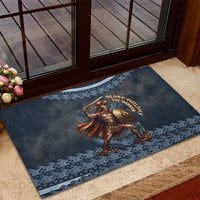 Trojan War Glory Outlives Warrior Rubber Doormat Spartan Achilles Warrior Battle Greek