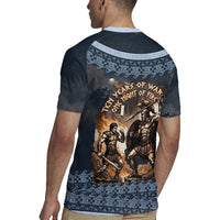 Trojan War Glory Outlives Warrior Rugby Jersey Spartan Achilles Warrior Battle Greek