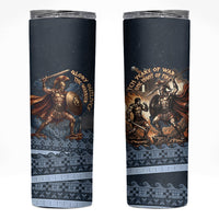 Trojan War Glory Outlives Warrior Skinny Tumbler Spartan Achilles Warrior Battle Greek