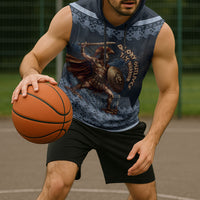 Trojan War Glory Outlives Warrior Sleeveless Hoodie Spartan Achilles Warrior Battle Greek