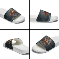 Trojan War Glory Outlives Warrior Slide Sandals Spartan Achilles Warrior Battle Greek