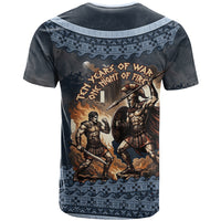 Trojan War Glory Outlives Warrior T Shirt Spartan Achilles Warrior Battle Greek