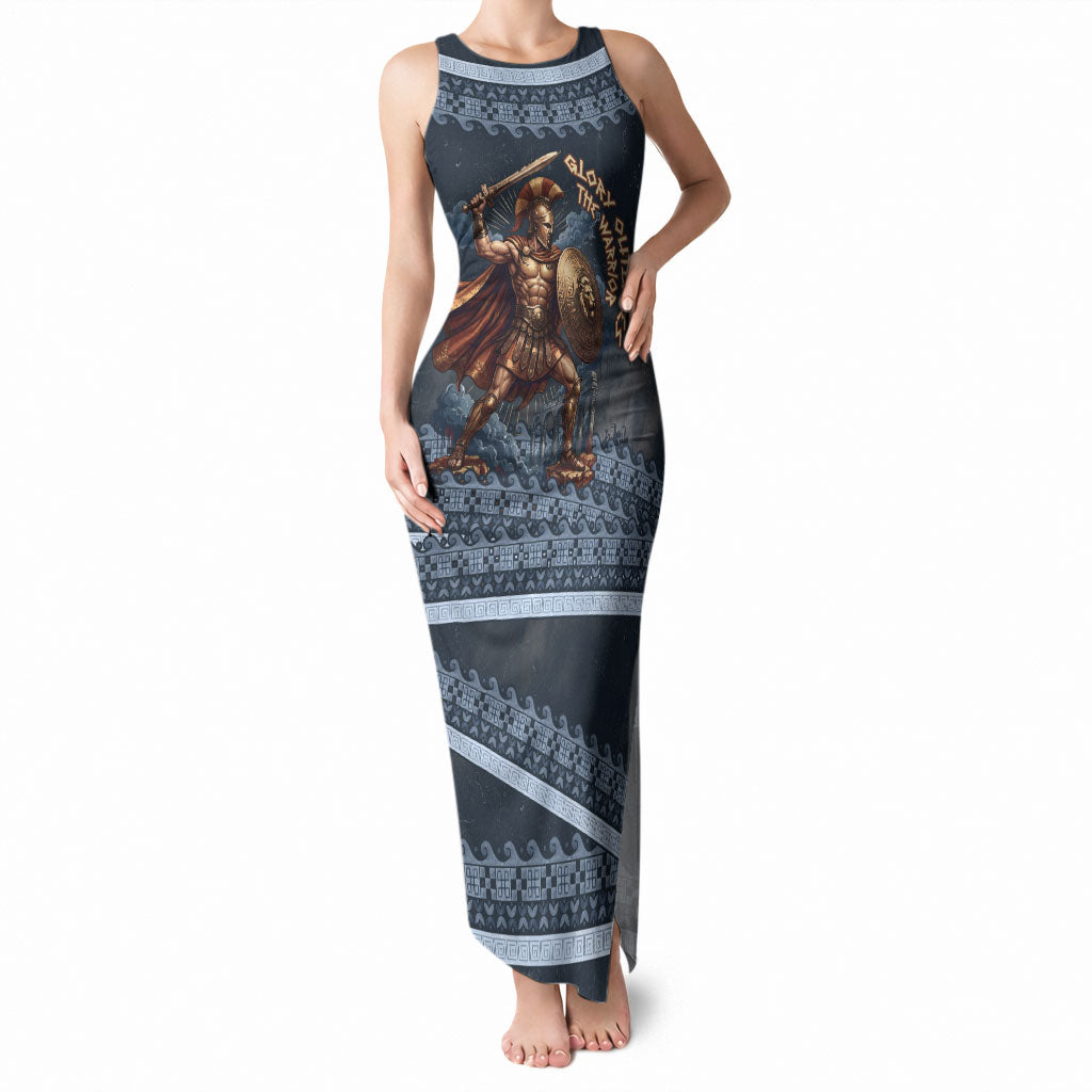 Trojan War Glory Outlives Warrior Tank Maxi Dress Spartan Achilles Warrior Battle Greek