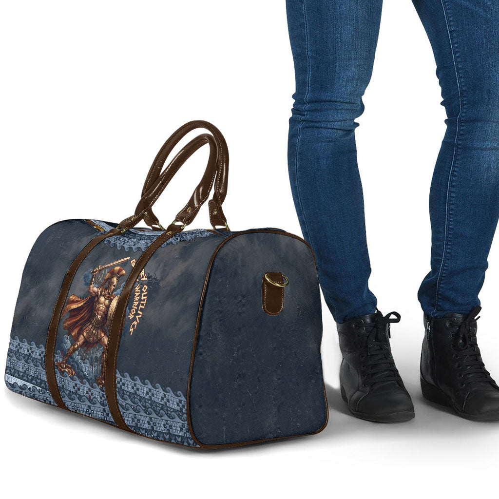 Trojan War Glory Outlives Warrior Travel Bag Spartan Achilles Warrior Battle Greek
