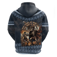 Trojan War Glory Outlives Warrior Zip Hoodie Spartan Achilles Warrior Battle Greek