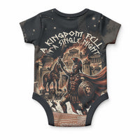 Trojan War Horse Entered Burned Baby Onesie Greek Wooden Trojan Horse Spartan Warrior
