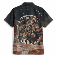 Trojan War Horse Entered Burned Hawaiian Shirt Greek Wooden Trojan Horse Spartan Warrior