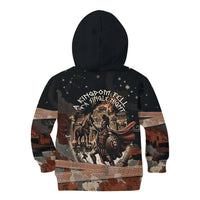 Trojan War Horse Entered Burned Kid Hoodie Greek Wooden Trojan Horse Spartan Warrior