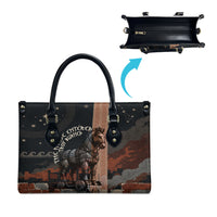 Trojan War Horse Entered Burned Leather Bag Greek Wooden Trojan Horse Spartan Warrior