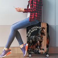 Trojan War Horse Entered Burned Luggage Cover Greek Wooden Trojan Horse Spartan Warrior