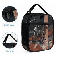 Trojan War Horse Entered Burned Lunch Bag Greek Wooden Trojan Horse Spartan Warrior