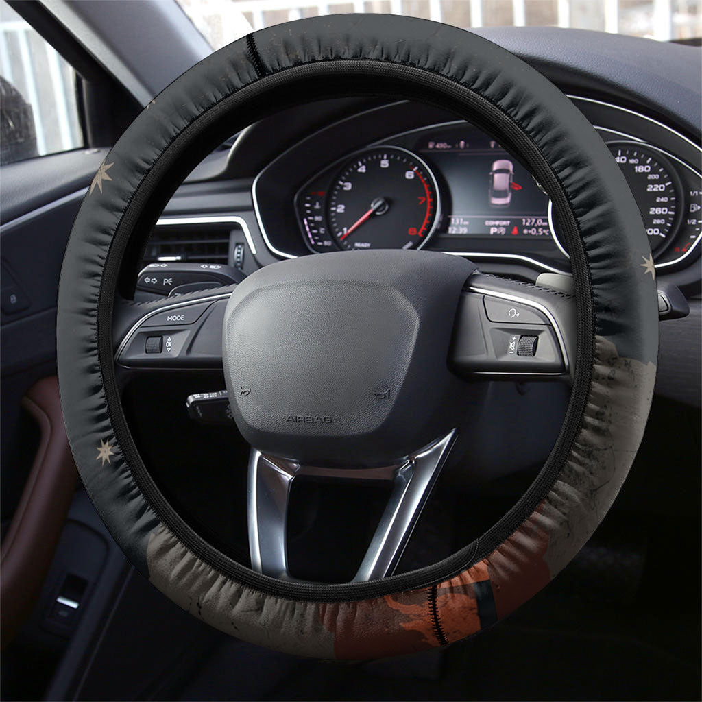 Trojan War Horse Entered Burned Steering Wheel Cover Greek Wooden Trojan Horse Spartan Warrior