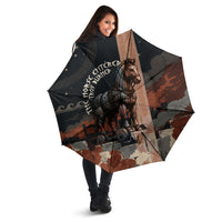 Trojan War Horse Entered Burned Umbrella Greek Wooden Trojan Horse Spartan Warrior