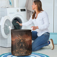 Achilles Iliad Greek Hero Legend Laundry Basket Trojan War Spartan Warrior Spear Graphic Art