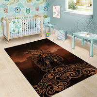Achilles Iliad Greek Hero Legend Area Rug Trojan War Spartan Warrior Spear Graphic Art