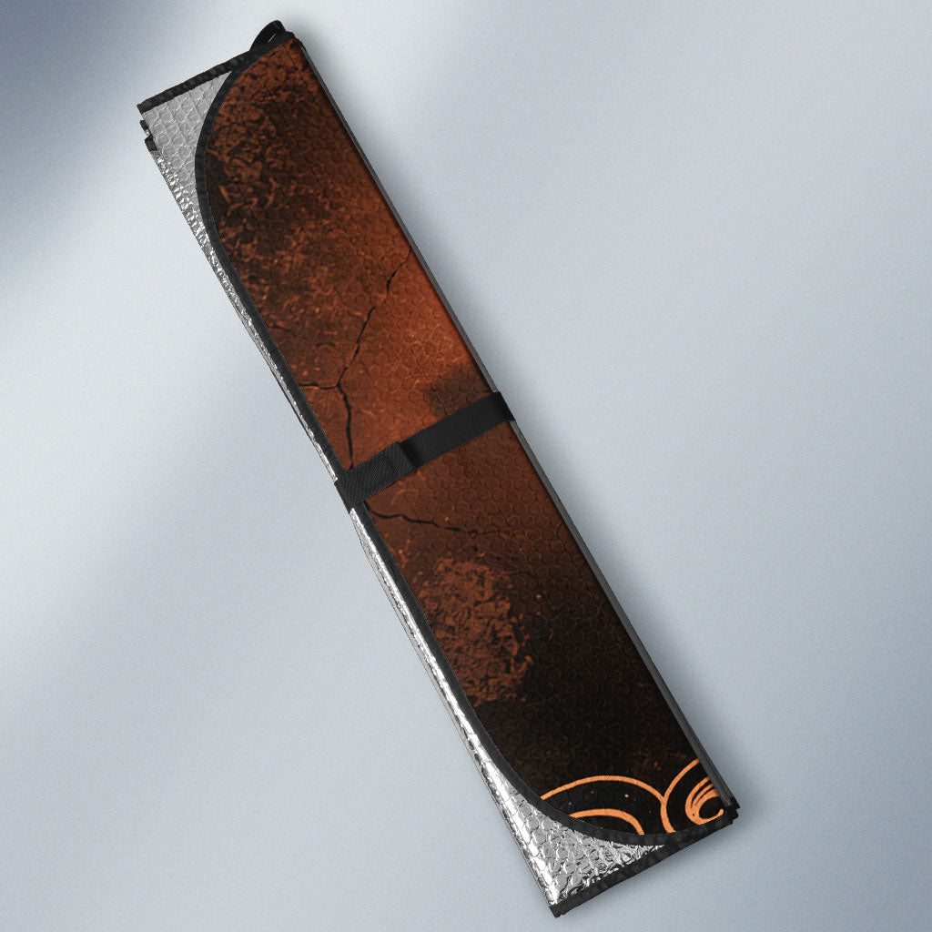 Achilles Iliad Greek Hero Legend Auto Sun Shade Trojan War Spartan Warrior Spear Graphic Art