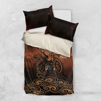 Achilles Iliad Greek Hero Legend Bedding Set Trojan War Spartan Warrior Spear Graphic Art