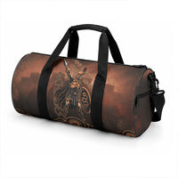 Achilles Iliad Greek Hero Legend Duffle Bag Trojan War Spartan Warrior Spear Graphic Art