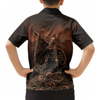 Achilles Iliad Greek Hero Legend Hawaiian Shirt Trojan War Spartan Warrior Spear Graphic Art