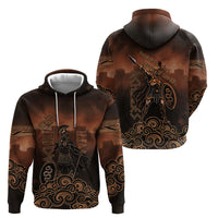 Achilles Iliad Greek Hero Legend Hoodie Trojan War Spartan Warrior Spear Graphic Art