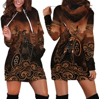 Achilles Iliad Greek Hero Legend Hoodie Dress Trojan War Spartan Warrior Spear Graphic Art