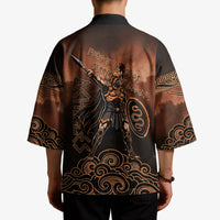 Achilles Iliad Greek Hero Legend Kimono Trojan War Spartan Warrior Spear Graphic Art
