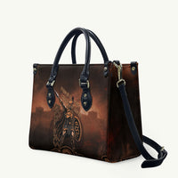 Achilles Iliad Greek Hero Legend Leather Bag Trojan War Spartan Warrior Spear Graphic Art