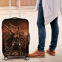 Achilles Iliad Greek Hero Legend Luggage Cover Trojan War Spartan Warrior Spear Graphic Art