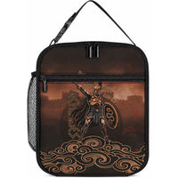Achilles Iliad Greek Hero Legend Lunch Bag Trojan War Spartan Warrior Spear Graphic Art