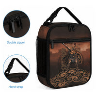 Achilles Iliad Greek Hero Legend Lunch Bag Trojan War Spartan Warrior Spear Graphic Art
