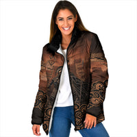 Achilles Iliad Greek Hero Legend Padded Jacket Trojan War Spartan Warrior Spear Graphic Art
